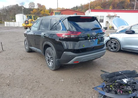 2023 Nissan Rogue S Intelligent Awd из США, поврежденный, VIN 5N1BT3AB1PC770083